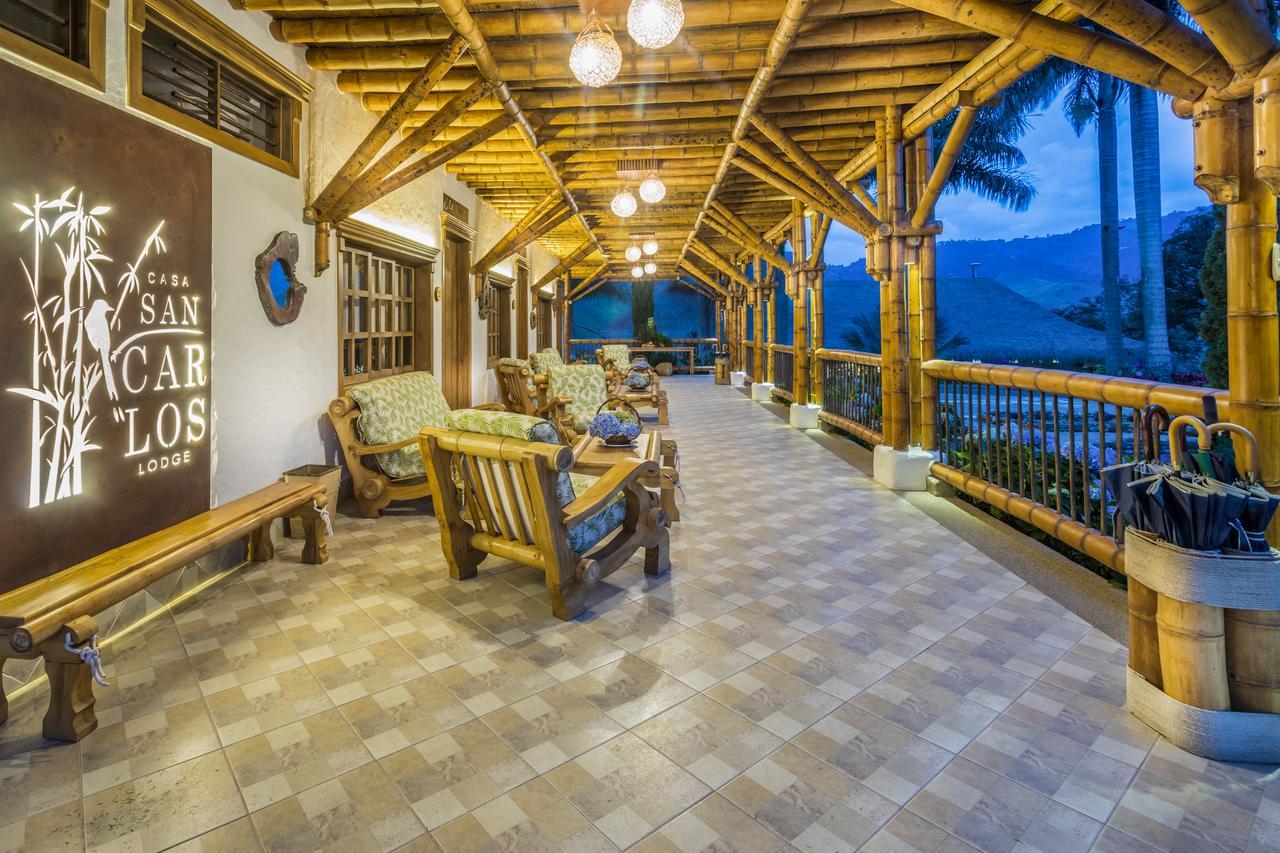 Hotel Casa San Carlos Lodge Pereira Combia Baja المظهر الخارجي الصورة
